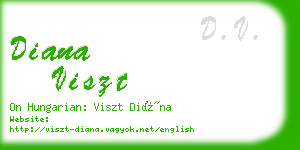 diana viszt business card